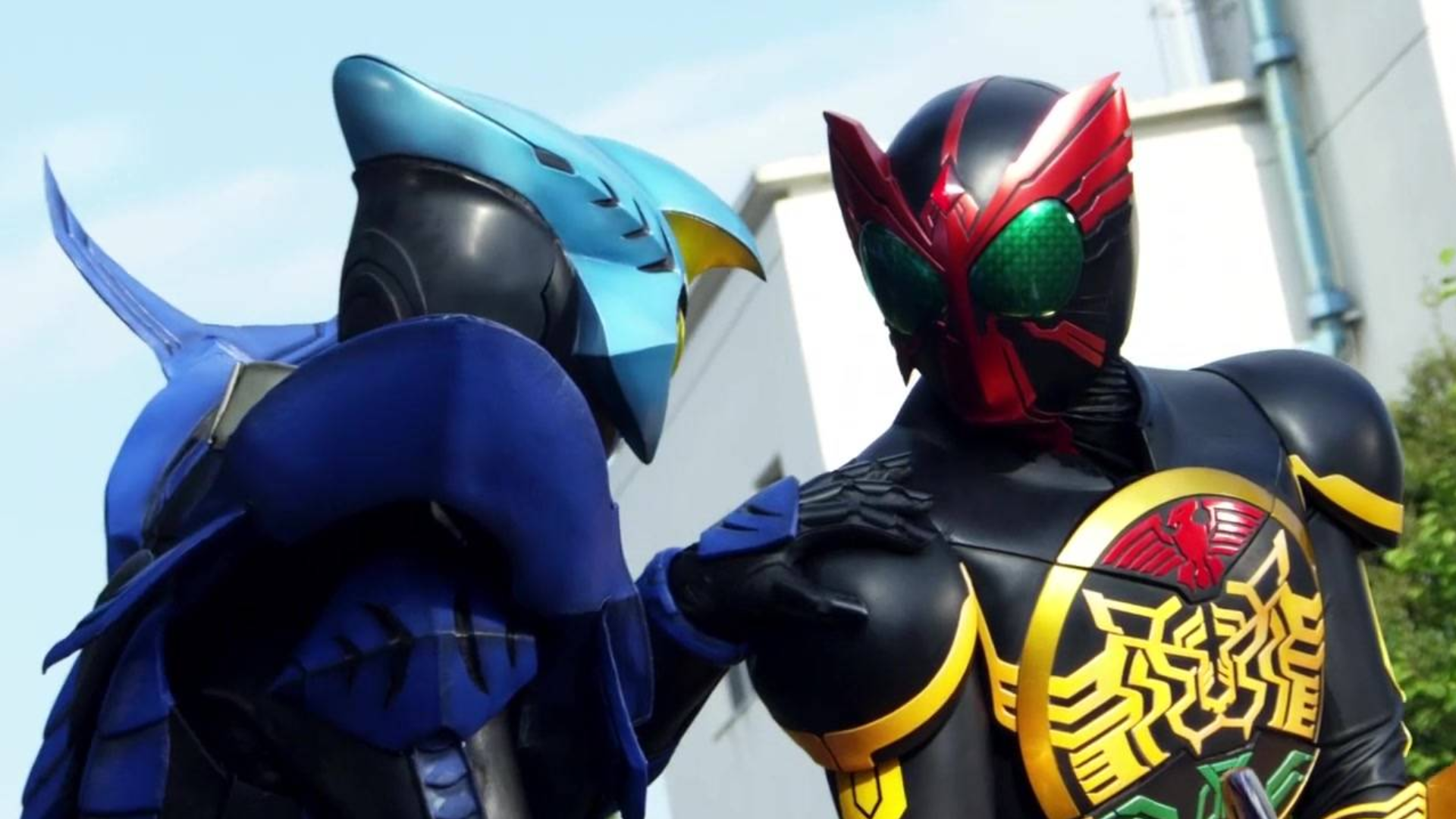 假面骑士OOO花式换硬币组合秀翻波塞冬 假面骑士000 fourze